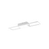 Reality Rigido Plafoniera LED Bianco, 1-Luce, Telecomando