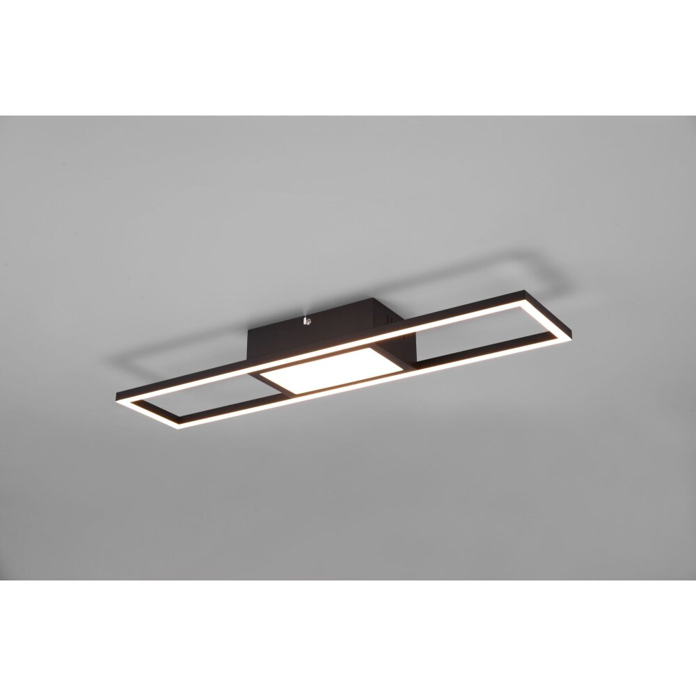 Reality Rigido Plafoniera LED Nero, 1-Luce, Telecomando main product photo