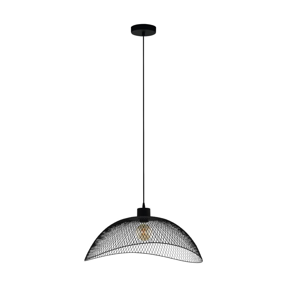 Eglo POMPEYA Lampadario a sospensione Nero, 1-Luce main product photo