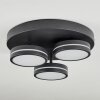 Huallilemu Plafoniera LED Nero, 3-Luci