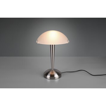 Reality Pilz 2 Lampada da tavolo Nichel opaco, 1-Luce