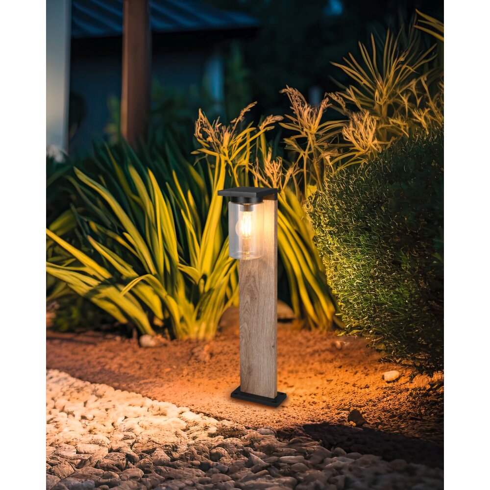 Illuminazione Trio Leuchten ARDILA Lampada da terra per esterno Legno chiaro, 1-Luce main product photo