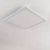 Voisines Plafoniera LED Bianco, 1-Luce, Telecomando, Cambia colore