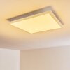 Voisines Plafoniera LED Bianco, 1-Luce, Telecomando, Cambia colore