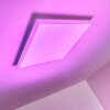 Voisines Plafoniera LED Bianco, 1-Luce, Telecomando, Cambia colore