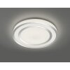 Illuminazione Reality NORIAKI Plafoniera, Faretto da soffitto LED Cromo, 1-Luce, Telecomando