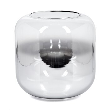 Lauden Vetro di ricambio, pezzo di ricambio 20 cm Cromo, Chiaro, Grigio fumo Lauden Vetro di ricambio, pezzo di ricambio 20 cm Cromo, Chiaro, Grigio fumo