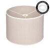 Bassagoda pezzo di ricambio, Paralume beige
