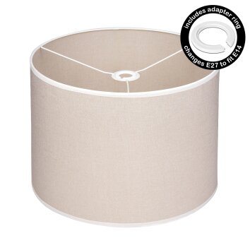 Bassagoda pezzo di ricambio, Paralume beige