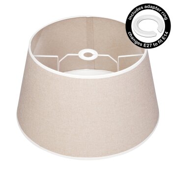 Bassagoda pezzo di ricambio, Paralume beige, Écru