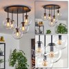 Gastor Plafoniera, Lampada a sfera 45 cm Chiaro, 5-Luci