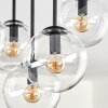 Gastor Plafoniera, Lampada a sfera 45 cm Chiaro, 5-Luci