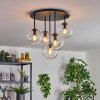 Gastor Plafoniera, Lampada a sfera 45 cm Chiaro, 5-Luci