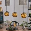 Ripoll Lampadario a sospensione, Lampada a sfera, Lampada a sospensione Oro, 3-Luci