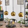 Ripoll Lampadario a sospensione, Lampada a sfera, Lampada a sospensione Oro, 3-Luci