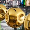 Ripoll Lampadario a sospensione, Lampada a sfera, Lampada a sospensione Oro, 3-Luci