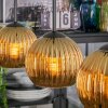 Koyoto Lampadario a sospensione, Lampada a sfera, Lampada a sospensione Oro, 3-Luci