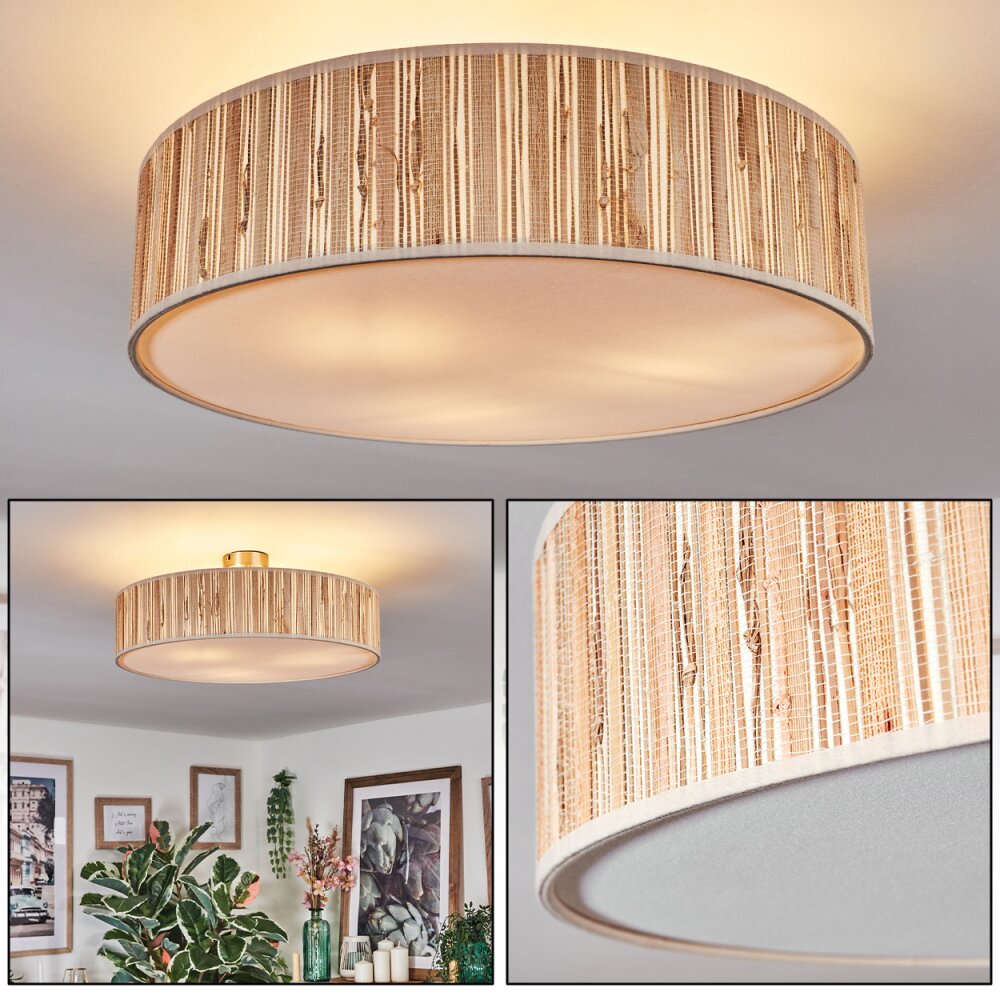 Foggia Plafoniera Nichel opaco, 3-Luci main product photo