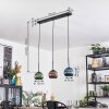 Koyoto Lampadario a sospensione, Lampada a sfera, Lampada a sospensione Blu, Verde, Ramato, 3-Luci