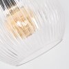 Koyoto Lampada da terra Cromo, Nero, 1-Luce