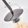 Koyoto Lampada da terra Cromo, Nero, 1-Luce