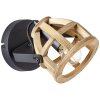 Brilliant Matrix Wood Faretto da parete Marrone, Nero, 1-Luce