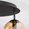 Gastor Plafoniera, Lampada a sfera 45 cm Ambrato, 5-Luci