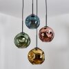 Ripoll Lampadario a sospensione, Lampada a sfera, Lampada a sospensione, Lampada a sospensione a cluster, 4-Luci