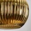 Koyoto Lampadario a sospensione, Lampada a sfera, Lampada a sospensione a cluster 35 cm Blu, Oro, Verde, Ramato, 4-Luci