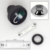 Mertola Plafoniera Grigio fumo, 1-Luce
