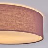 Antillo Plafoniera Marrone, Bianco, 3-Luci