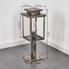 Tieva Lampada con piedistallo, Illuminazione viale Marrone, Oro, 1-Luce