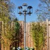 Tieva Lampione multibraccia, Illuminazione viale Nero, Argento, 3-Luci