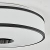 Elran Plafoniera LED Bianco, 1-Luce