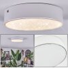 Elmar Plafoniera LED Bianco, 1-Luce