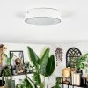 Elmar Plafoniera LED Bianco, 1-Luce