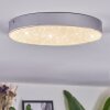 Elmar Plafoniera LED Argento, 1-Luce