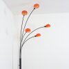 Nikkala Lampada da terra Nero, 5-Luci
