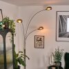 Nikkala Lampada da terra Cromo, Bianco, 3-Luci