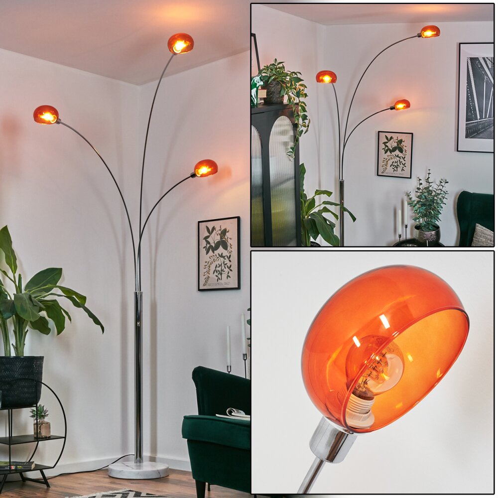 Nikkala Lampada da terra Cromo, Bianco, 3-Luci main product photo