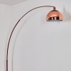 Baloca Lampada da terra, Lampade ad arco Ramato, Nero, 1-Luce