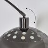 Baloca Lampada da terra Cromo, Nero, 1-Luce