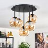Koyoto Plafoniera, Lampada a sfera 45 cm Ambrato, 5-Luci
