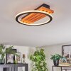 Pompu Plafoniera LED Écru, Nero, 1-Luce