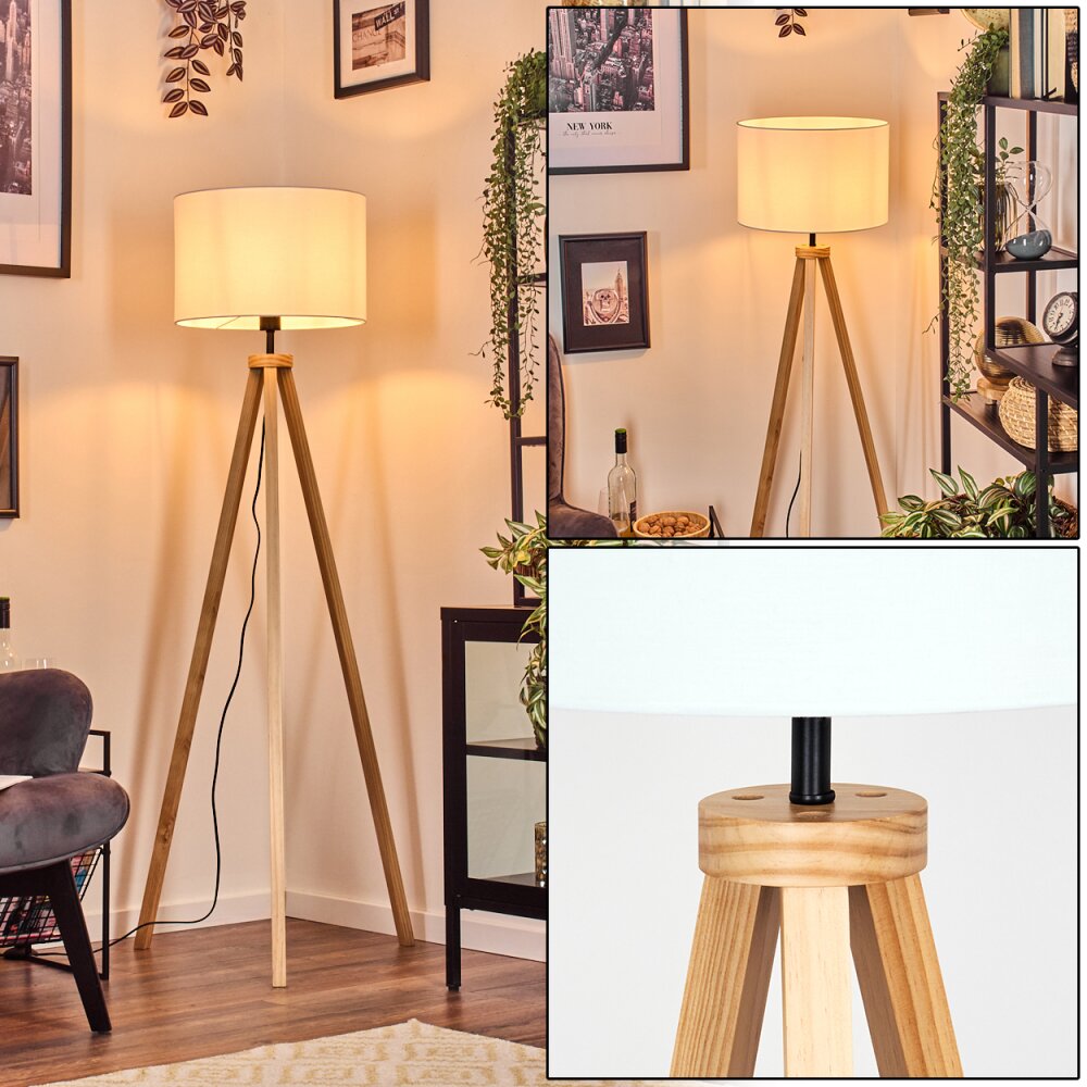 Soungou Lampada da terra Écru, Nero, 1-Luce main product photo