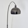 Baloca Lampada da terra Cromo, Nero, 1-Luce