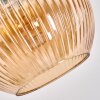 Koyoto Lampada da terra Cromo, Nero, 1-Luce