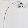 Baloca Lampada da terra, Lampade ad arco Cromo, Nero, 1-Luce