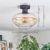 Mertola Plafoniera Ambrato, Chiaro, 1-Luce