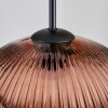 Ripoll Lampadario a sospensione, Lampada a sfera, Lampada a sospensione a cluster Ambrato, Oro, Chiaro, Ramato, Grigio fumo, 4-Luci
